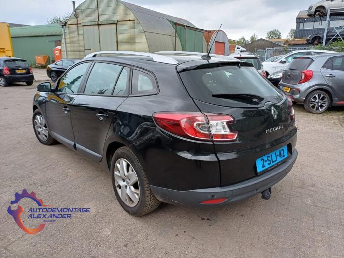 Renault Megane III Grandtour 1.5 dCi 110 Sloopvoertuig (2014, Zwart)