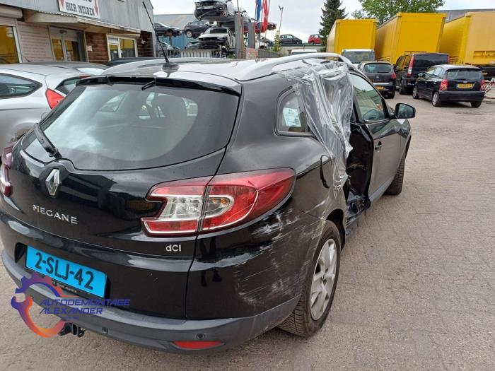 Renault Megane III Grandtour 1.5 dCi 110 Sloopvoertuig (2014, Zwart)