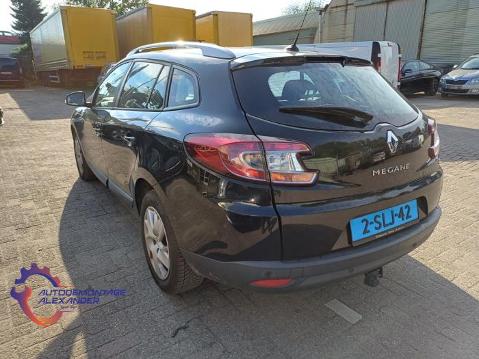 Renault Megane III Grandtour 1.5 dCi 110 Sloopvoertuig (2014, Zwart)