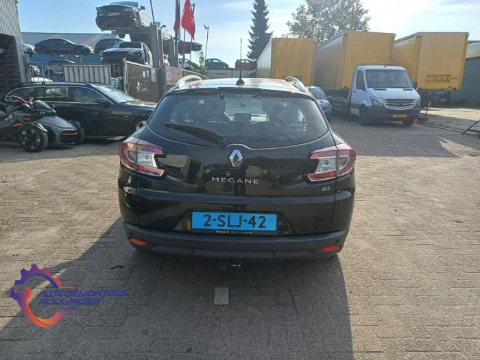 Renault Megane III Grandtour 1.5 dCi 110 Sloopvoertuig (2014, Zwart)