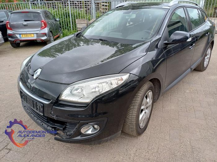 Renault Megane III Grandtour 1.5 dCi 110 Sloopvoertuig (2014, Zwart)