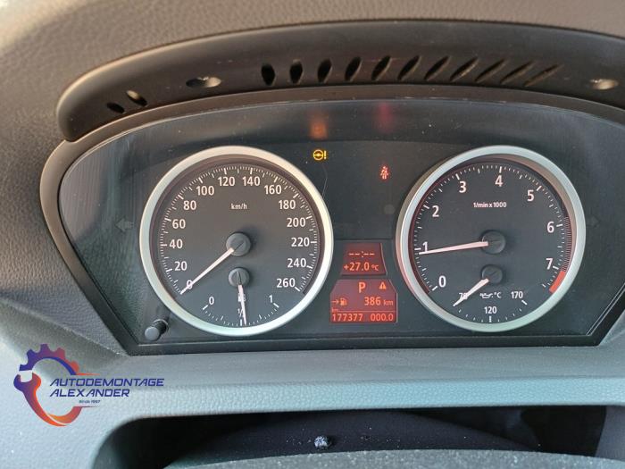 BMW 6 serie 630i 24V Sloopvoertuig (2005, Zwart)