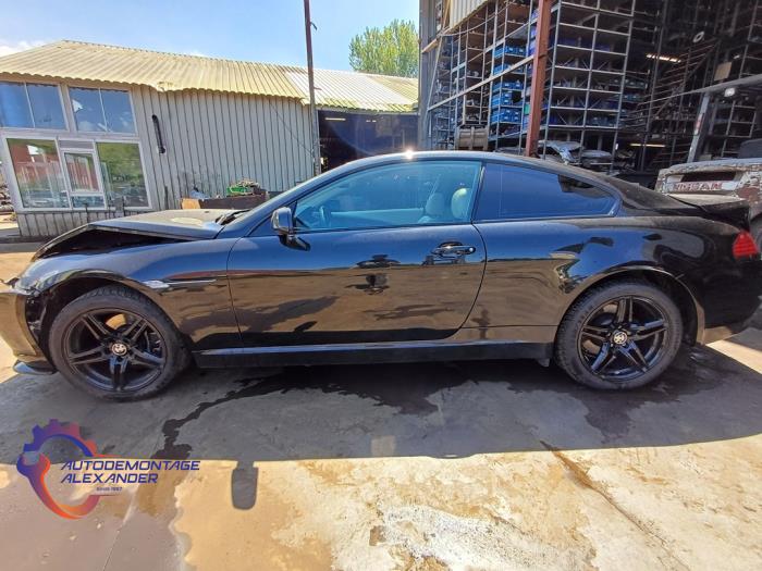 BMW 6 serie 630i 24V Sloopvoertuig (2005, Zwart)