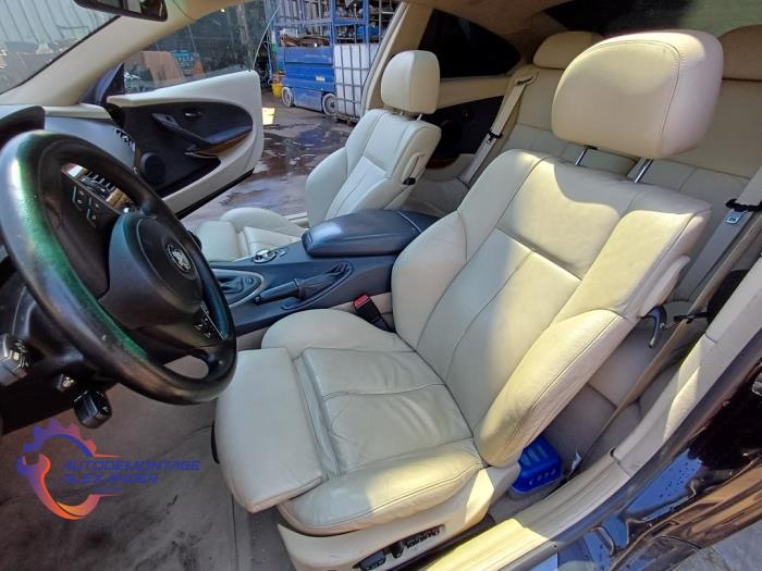 BMW 6 serie 630i 24V Sloopvoertuig (2005, Zwart)