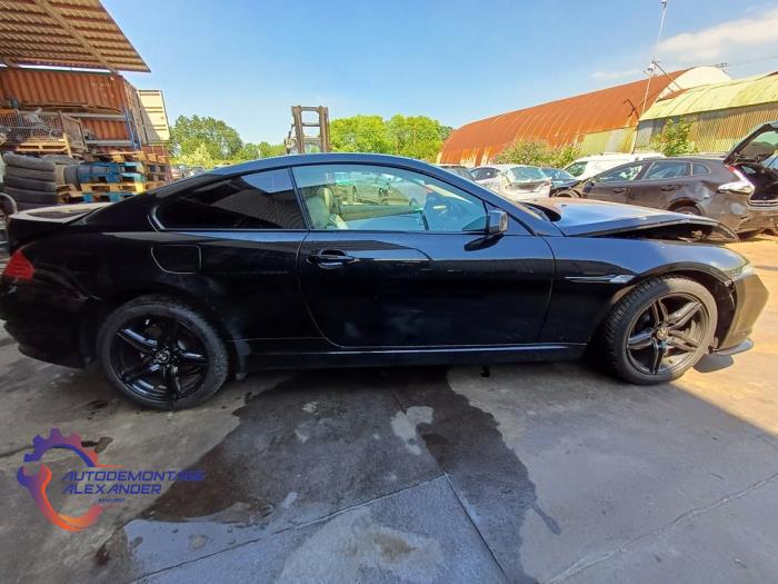 BMW 6 serie 630i 24V Sloopvoertuig (2005, Zwart)