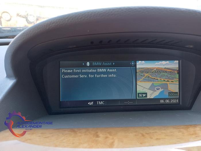 BMW 6 serie 630i 24V Sloopvoertuig (2005, Zwart)