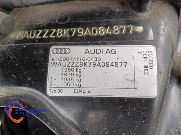 Audi A4 1.8 TFSI 16V Sloopvoertuig (2008, Zwart)