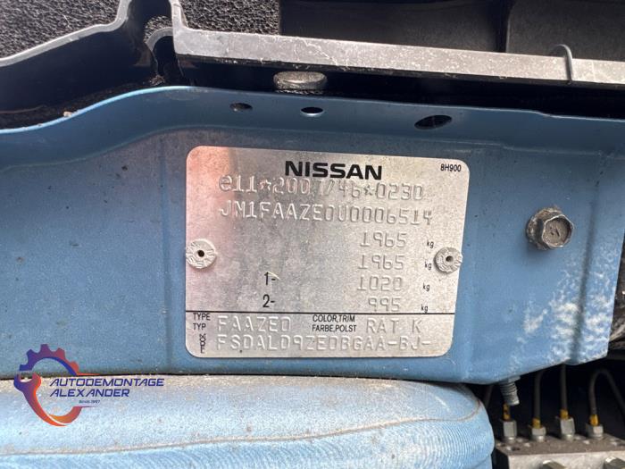 Nissan Leaf Leaf Sloopvoertuig (2011, Blauw)