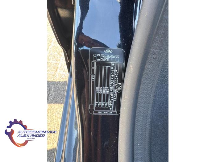 Ford Mondeo IV 2.0 16V Flexifuel Sloopvoertuig (2009, Zwart)