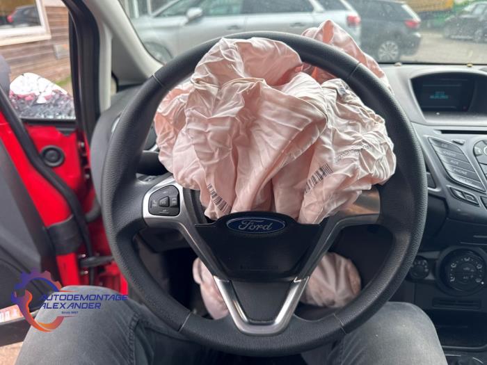 Ford Fiesta 6 1.0 SCI 12V 80 Sloopvoertuig (2015, Rood)