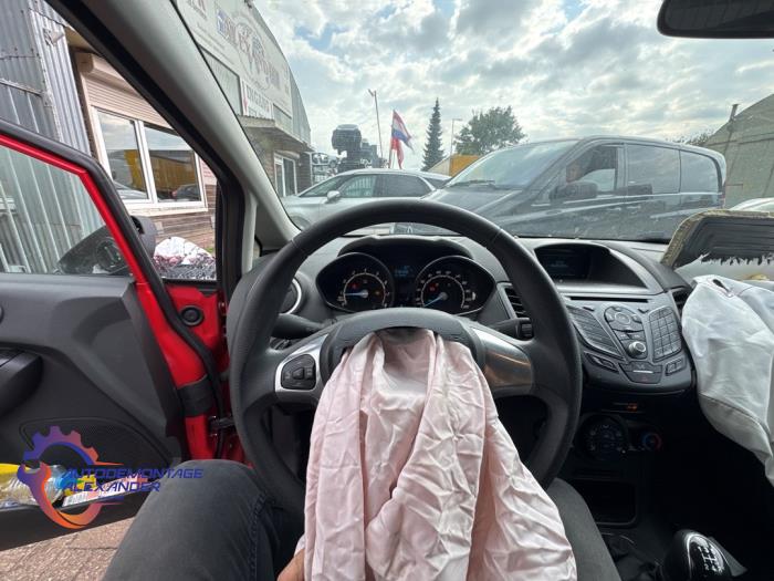 Ford Fiesta 6 1.0 SCI 12V 80 Sloopvoertuig (2015, Rood)