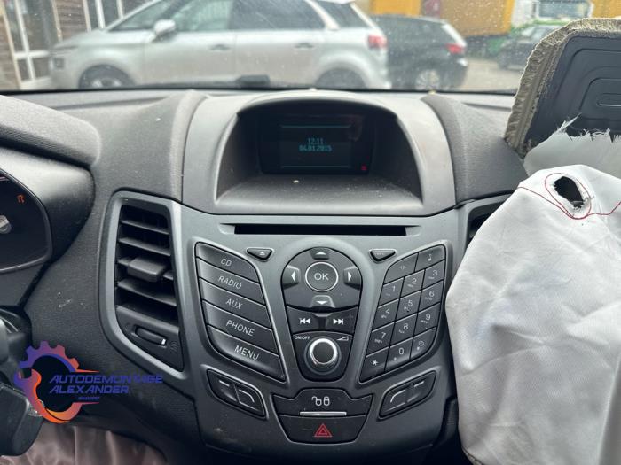 Ford Fiesta 6 1.0 SCI 12V 80 Sloopvoertuig (2015, Rood)