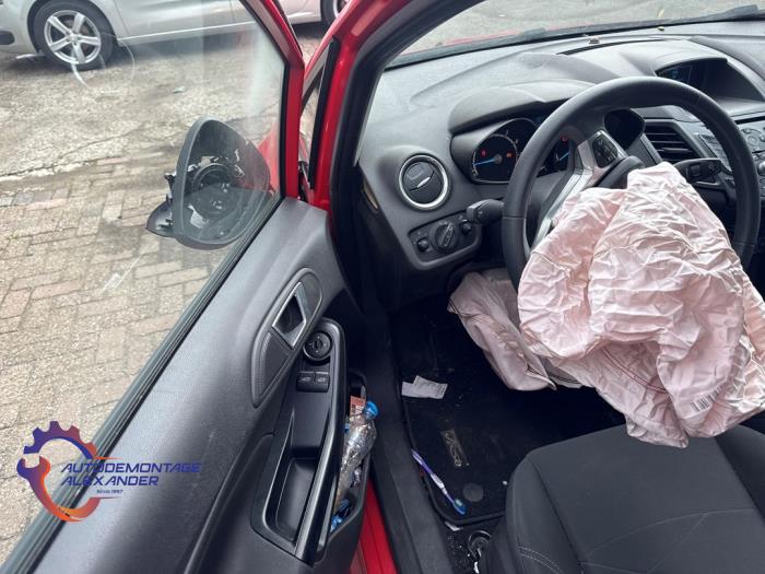 Ford Fiesta 6 1.0 SCI 12V 80 Sloopvoertuig (2015, Rood)