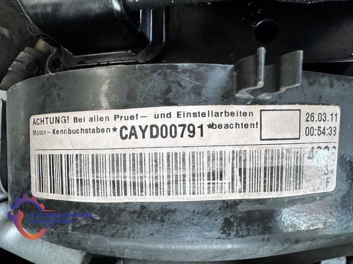 Volkswagen Golf VI 1.6 TDI 16V Sloopvoertuig (2011, Zwart)