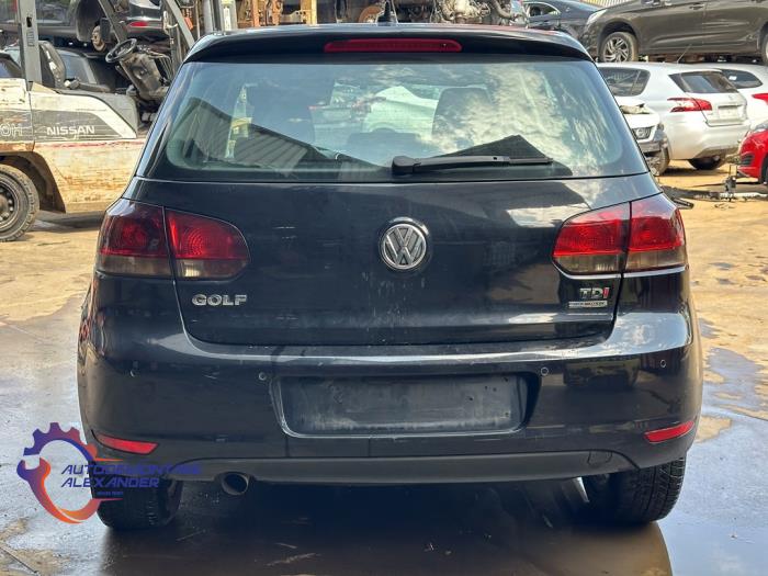Volkswagen Golf VI 1.6 TDI 16V Sloopvoertuig (2011, Zwart)