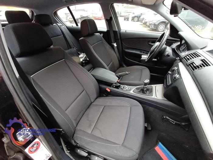 BMW 1 serie 116i 1.6 16V Sloopvoertuig (2009, Zwart)