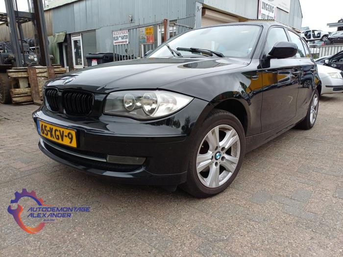BMW 1 serie 116i 1.6 16V Sloopvoertuig (2009, Zwart)