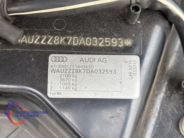 Audi A4 Avant 1.8 TFSI 16V Sloopvoertuig (2012, Blauw)