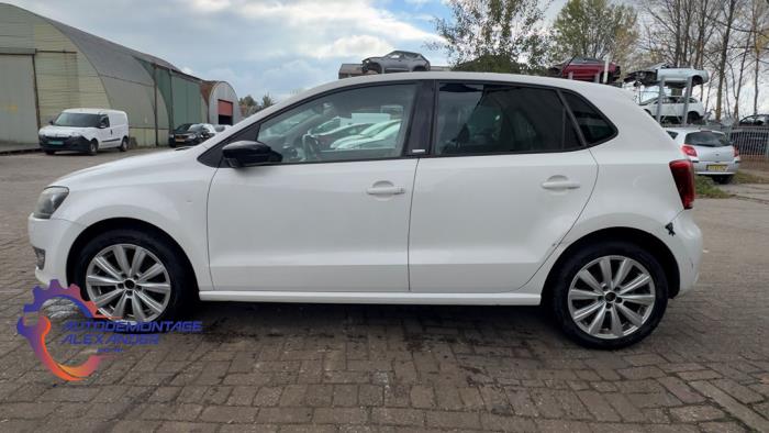 Volkswagen Polo V 1.6 TDI 16V 90 Sloopvoertuig (2011, Wit)
