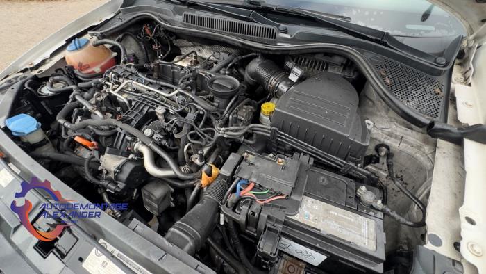 Volkswagen Polo V 1.6 TDI 16V 90 Sloopvoertuig (2011, Wit)