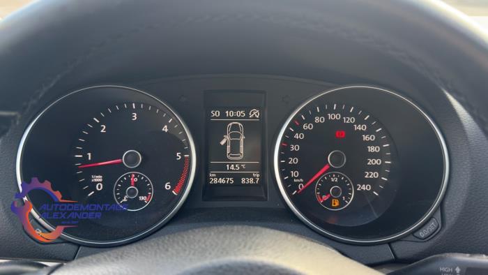 Volkswagen Golf VI 1.6 TDI 16V Sloopvoertuig (2010, Blauw)