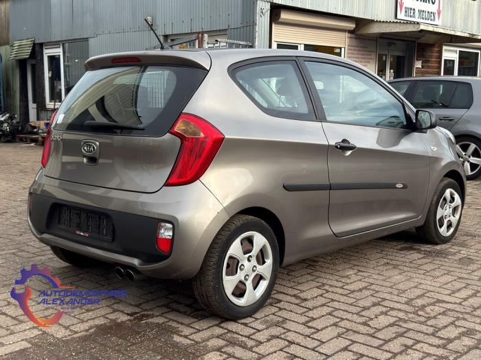 Kia Picanto 1.0 12V Sloopvoertuig (2012, Grijs)