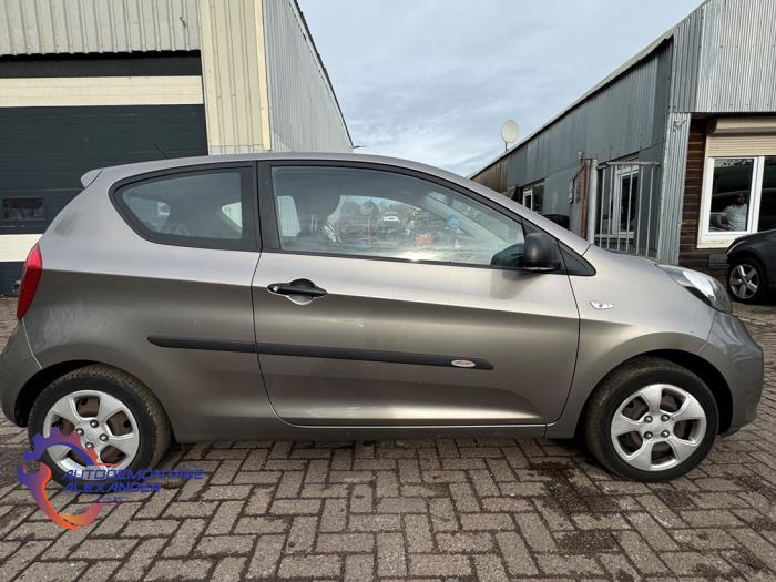 Kia Picanto 1.0 12V Sloopvoertuig (2012, Grijs)