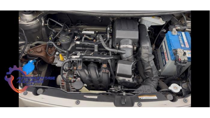 Kia Picanto 1.0 12V Sloopvoertuig (2012, Grijs)