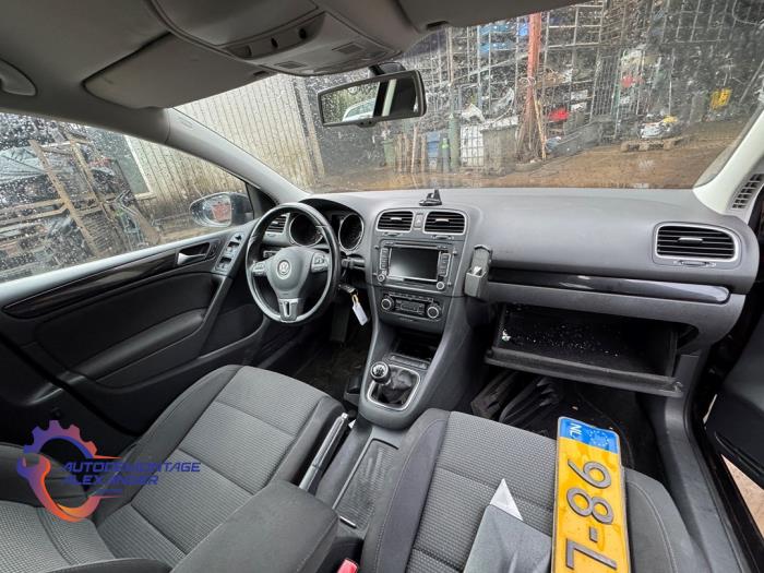 Volkswagen Golf VI 1.2 TSI BlueMotion Sloopvoertuig (2010, Zwart)