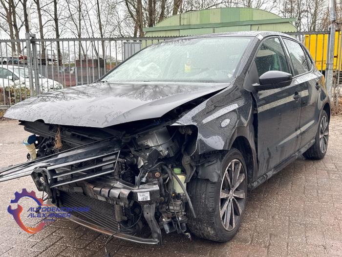 Volkswagen Polo V 1.6 TDI 16V 90 Sloopvoertuig (2012, Zwart)