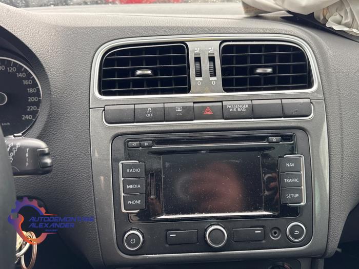 Volkswagen Polo V 1.6 TDI 16V 90 Sloopvoertuig (2012, Zwart)