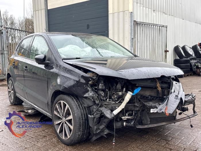 Volkswagen Polo V 1.6 TDI 16V 90 Sloopvoertuig (2012, Zwart)
