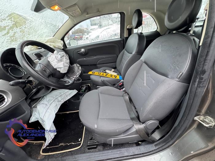 Fiat 500 0.9 TwinAir 85 Sloopvoertuig (2013, Grijs)