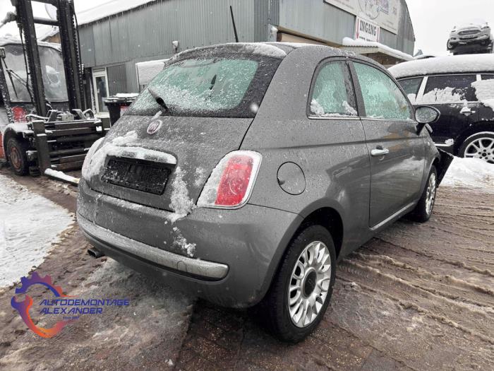 Fiat 500 0.9 TwinAir 85 Sloopvoertuig (2013, Grijs)