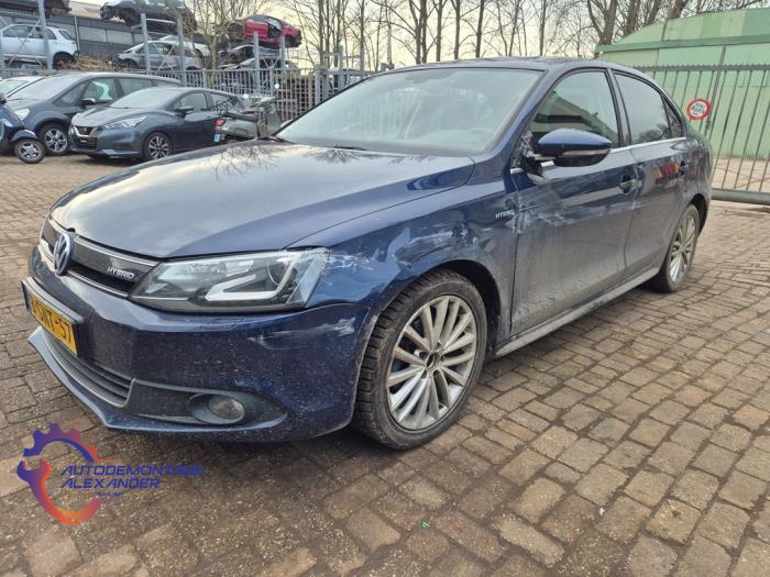 Volkswagen Jetta IV 1.4 TSI Hybrid 16V Sloopvoertuig (2013, Blauw)