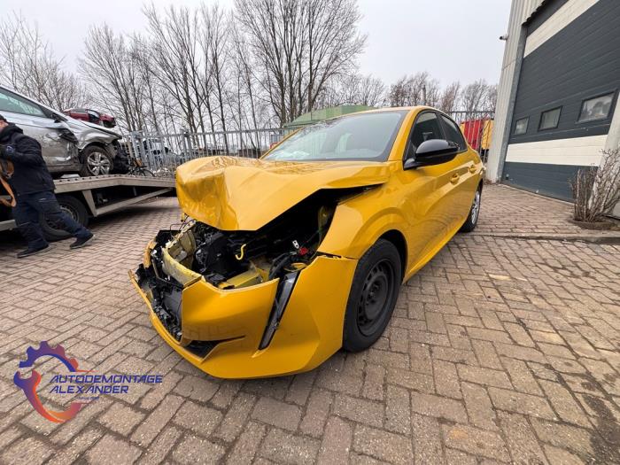 Peugeot 208 II 1.2 Vti 12V PureTech 75 Sloopvoertuig (2022, Geel)