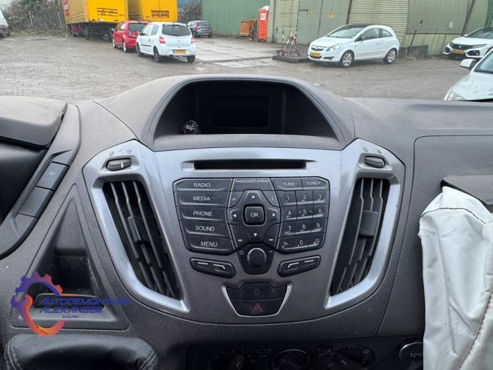 Ford Transit Custom 2.0 TDCi 16V Eco Blue 130 Sloopvoertuig (2018, Wit)