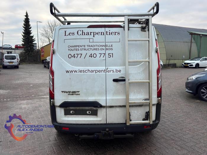 Ford Transit Custom 2.0 TDCi 16V Eco Blue 130 Sloopvoertuig (2018, Wit)
