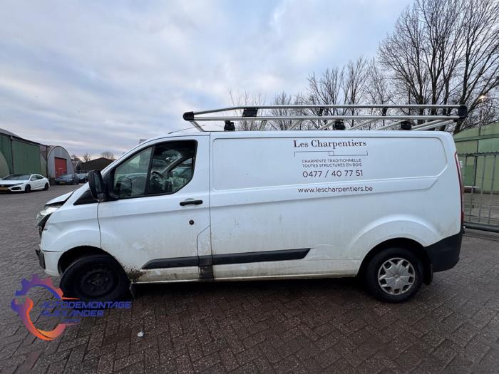 Ford Transit Custom 2.0 TDCi 16V Eco Blue 130 Sloopvoertuig (2018, Wit)
