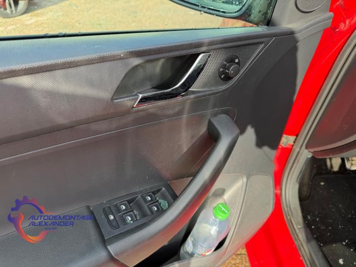 Skoda Rapid Spaceback 1.6 TDI Greenline Sloopvoertuig (2014, Rood)