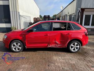 Skoda Rapid Spaceback 1.6 TDI Greenline Sloopvoertuig (2014, Rood)