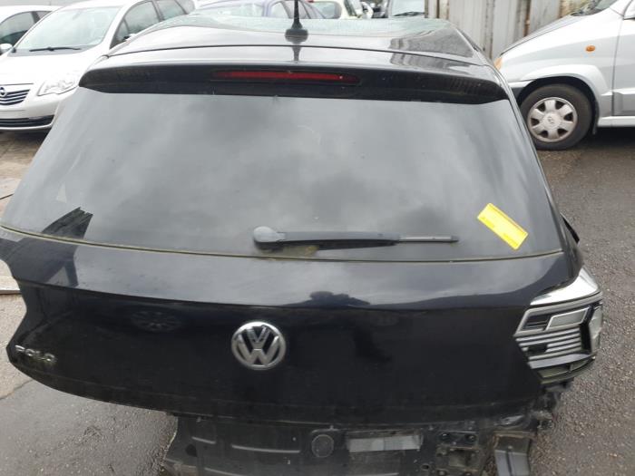 Volkswagen Polo VI 1.0 TSI 12V Sloopvoertuig (2018, Zwart)