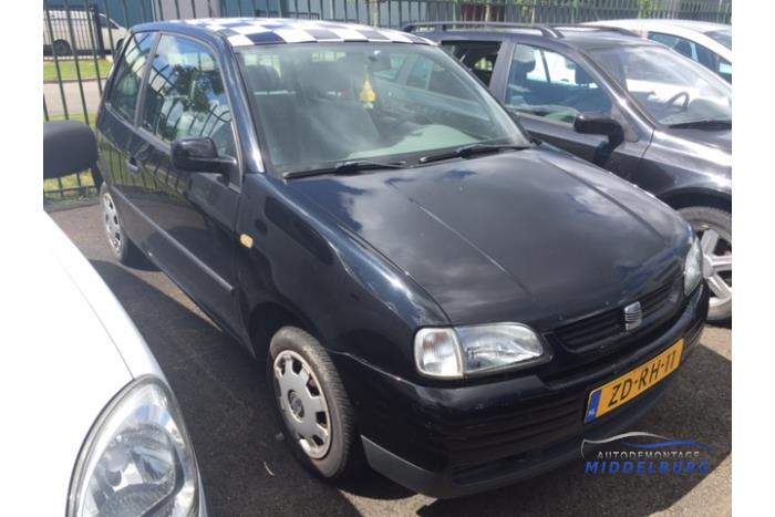 Seat Arosa 1.0 MPi Sloopvoertuig (1999, Zwart)