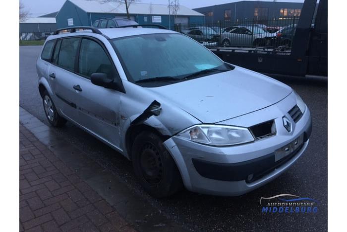 Renault Megane II Grandtour 1.5 dCi 85 Sloopvoertuig (2005, Zilver)