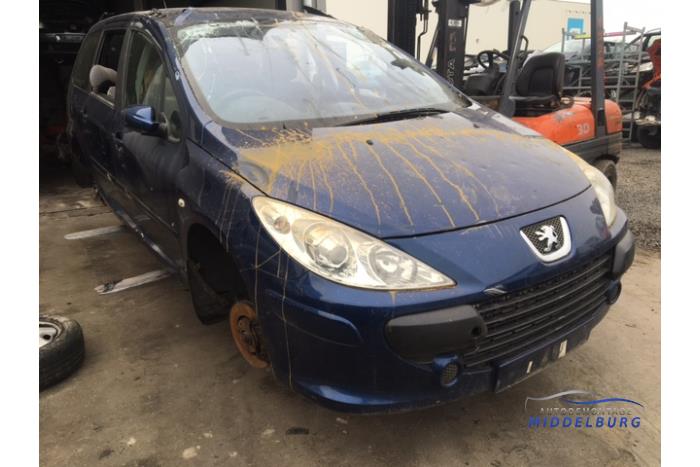 Peugeot 307 Break 1.6 HDiF 110 16V Sloopvoertuig (2006, Blauw)