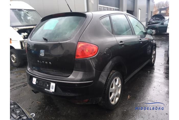 Seat Altea 2.0 TDI 16V Sloopvoertuig (2006, Zwart)