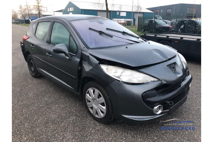 Peugeot 207 SW 1.6 HDi 16V Sloopvoertuig (2008, Grijs)