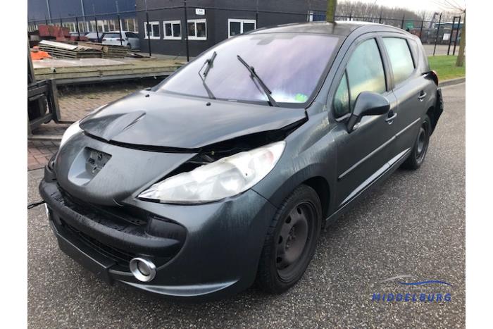 Peugeot 207 SW 1.6 HDi 16V Sloopvoertuig (2008, Grijs)