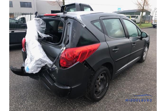 Peugeot 207 SW 1.6 HDi 16V Sloopvoertuig (2008, Grijs)