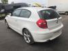 BMW 1 serie 118i 16V Sloopvoertuig (2009, Wit)